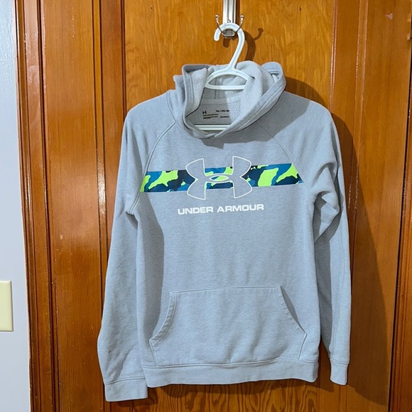 Under Armour Gray Hoodie for boys - Picture 1 of 3